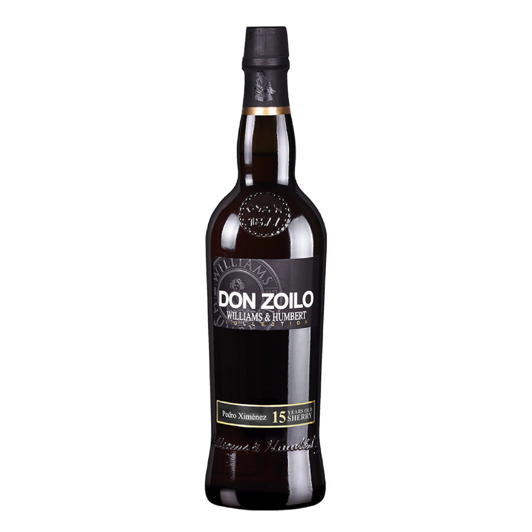 SHERRY PEDRO XIMENEZ 12 Y.O. -DON ZOILO - WILLIAMS&HUMBERT