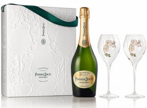 CHAMPAGNE PERRIER JOUET "GRAND BRUT  CON 2 FLUTE