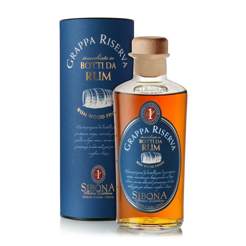 SIBONA GRAPPA INVECCHIATA IN BOTTI DA RUM 50 CL