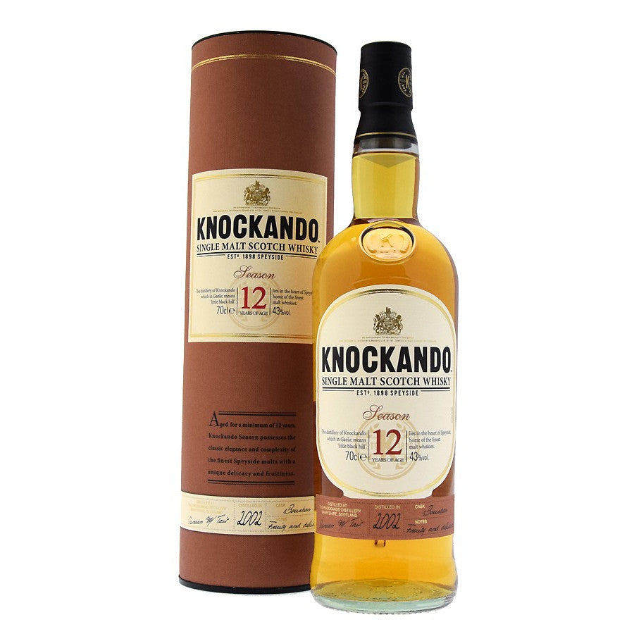 KNOCKANDO 12 Y.O. - SINGLE MALT