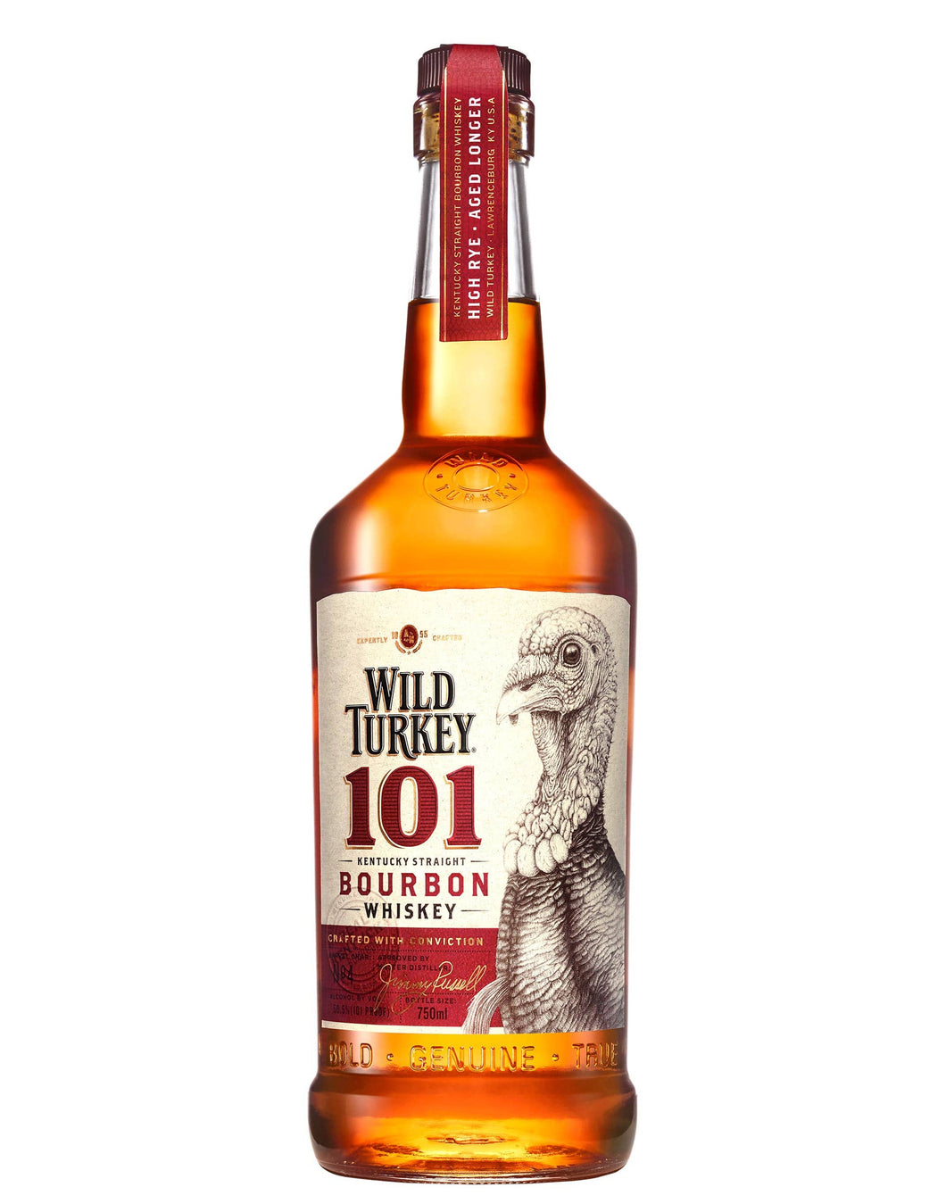 WILD TURKEY 101 - BOURBON WHISKEY  1LT.